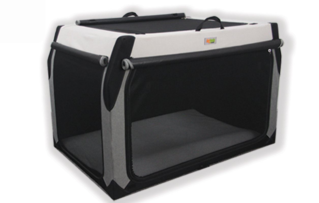 The Foldable Travel Dog Crate