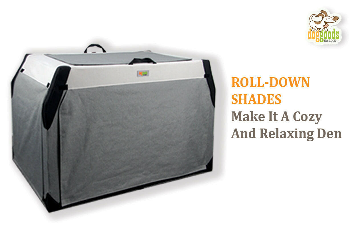 The Foldable Travel Dog Crate