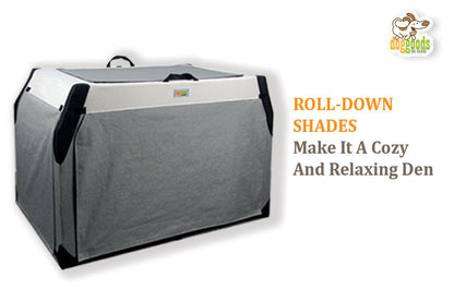 The Foldable Travel Dog Crate
