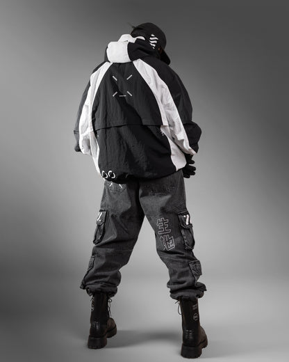 DJ-Type 001A Charcoal Denim Cargo Pants