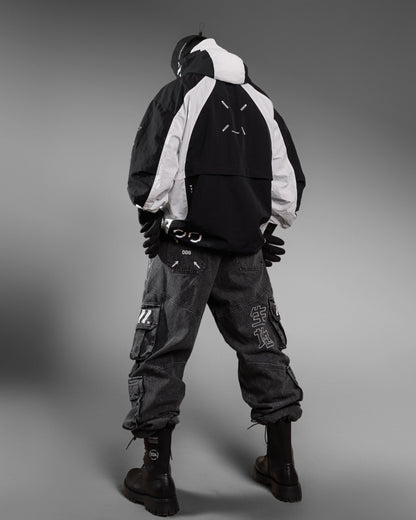 DJ-Type 001A Charcoal Denim Cargo Pants