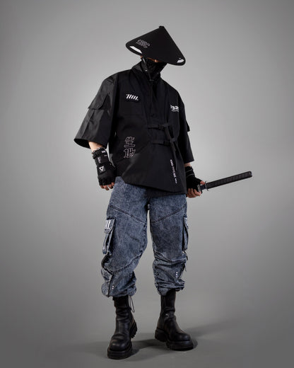 Kimo-Type 045 Black Lightweight Kimono
