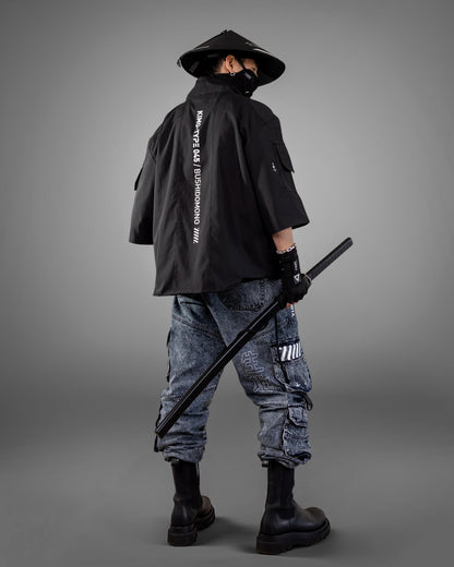 Kimo-Type 045 Black Lightweight Kimono
