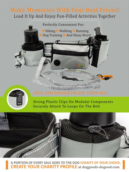 Dog Leash Fanny Pack (The Everything Leash)