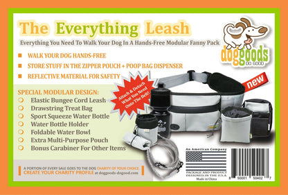 Dog Leash Fanny Pack (The Everything Leash)