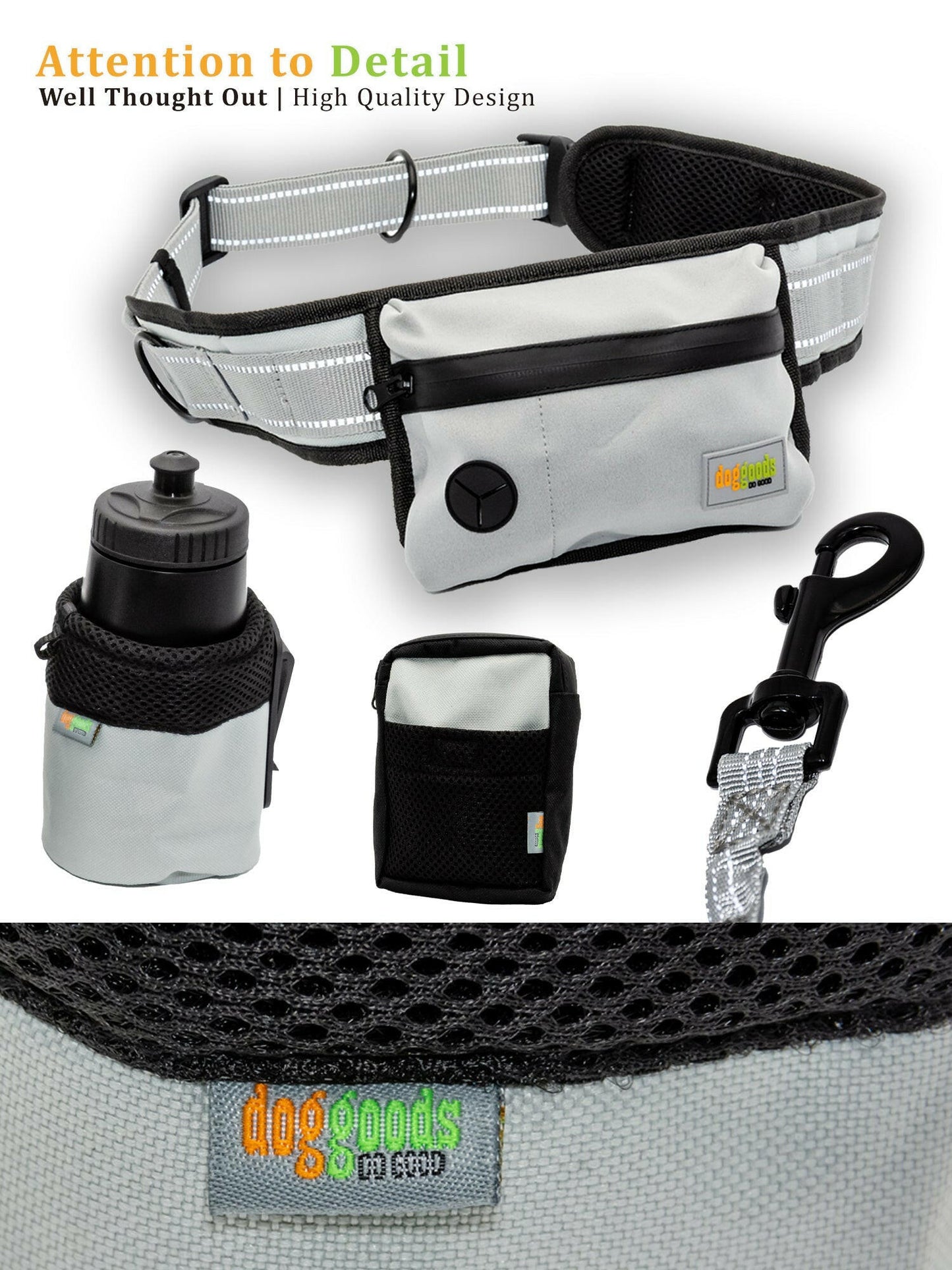 Dog Leash Fanny Pack (The Everything Leash)