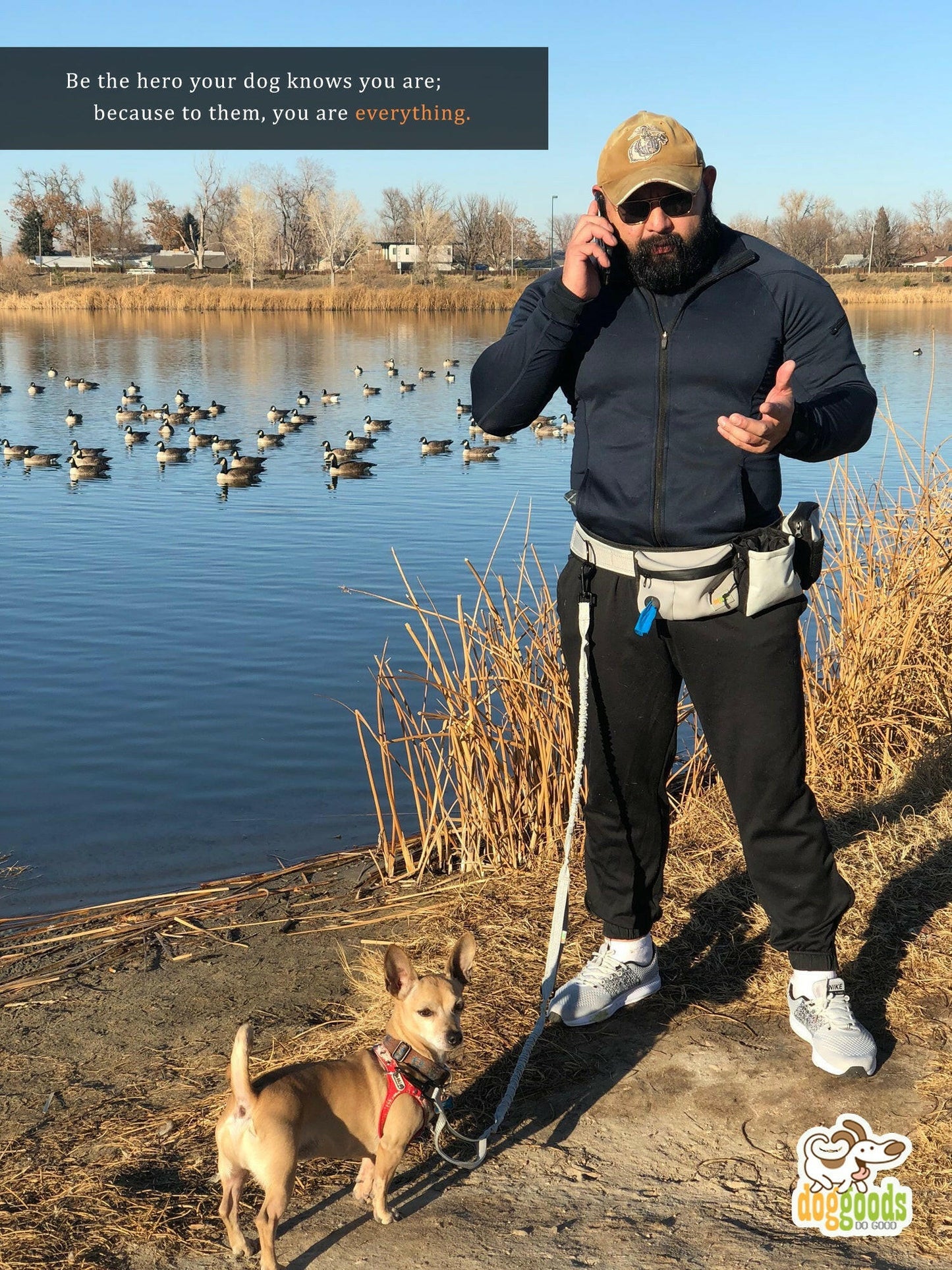 Dog Leash Fanny Pack (The Everything Leash)