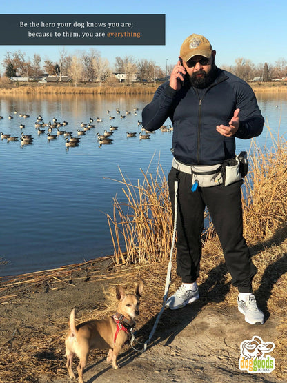 Dog Leash Fanny Pack (The Everything Leash)