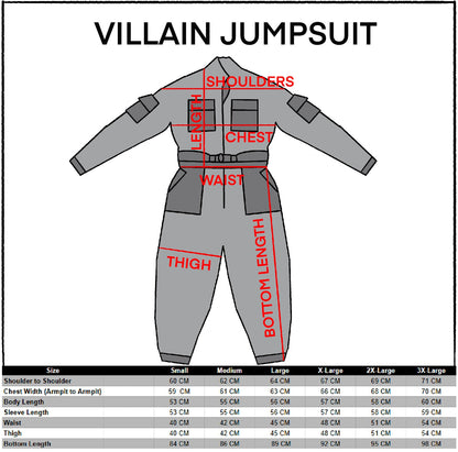 VJ-008 White Villain Jumpsuit