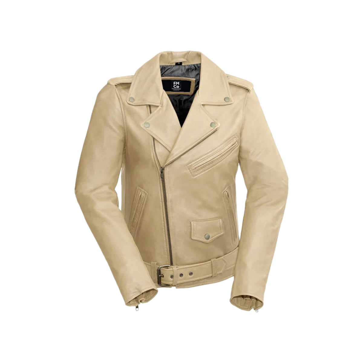 Sophia Women's Lambskin Leather Biker Jacket