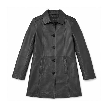 Jammie Women's Lambskin Leather Coat