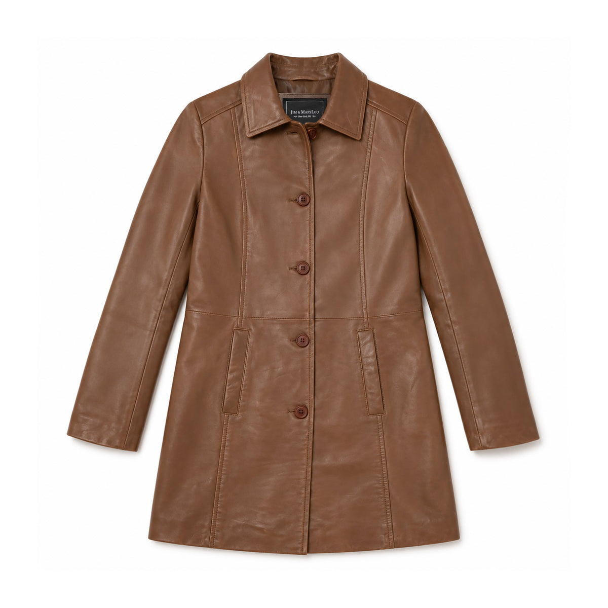 Jammie Women's Lambskin Leather Coat
