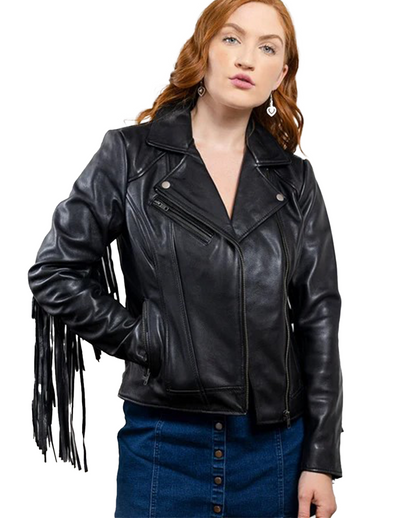 Daisy Women's Fashion Leather Jacket
