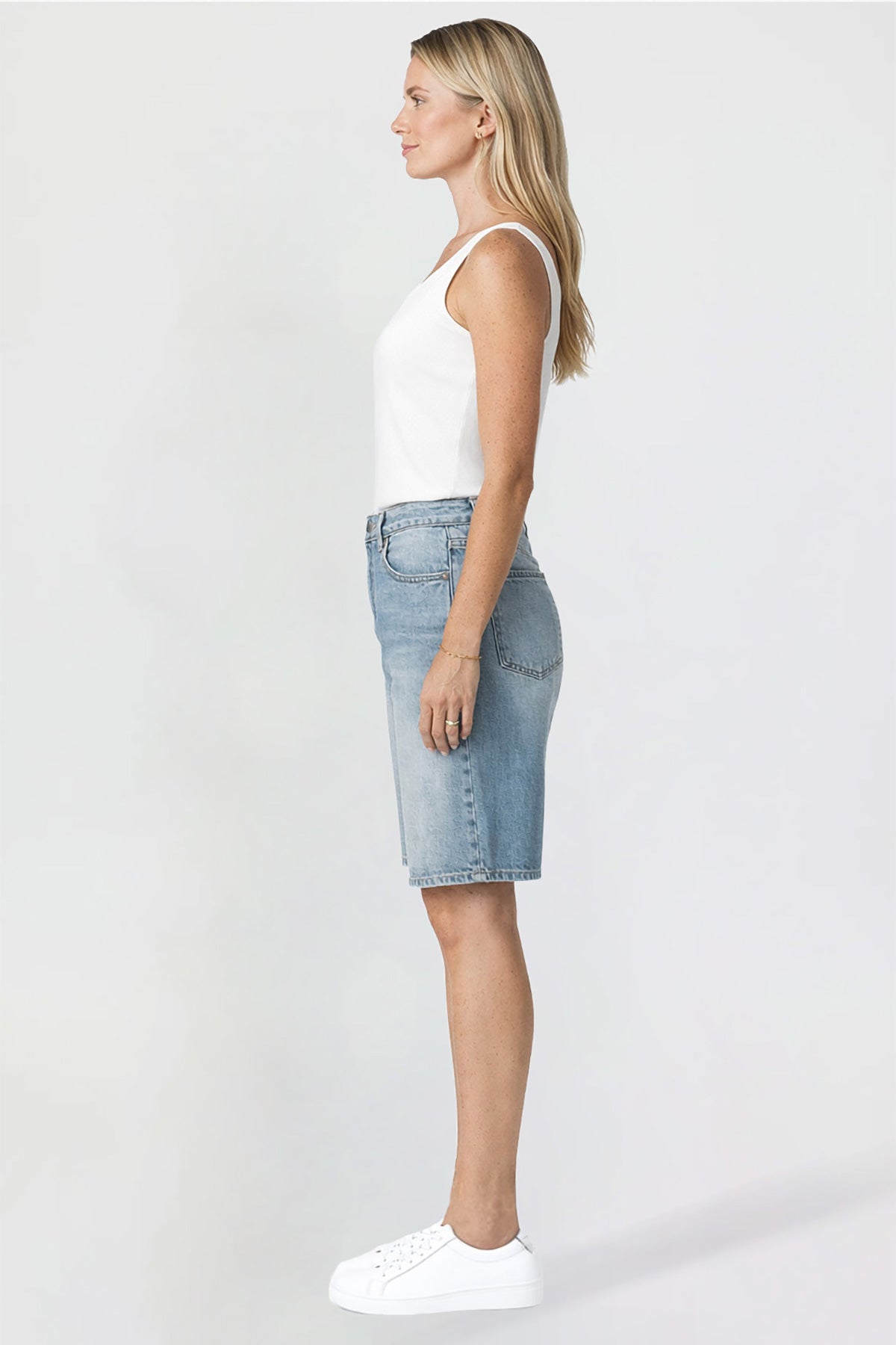 Luxe Relaxed Bermuda Shorts