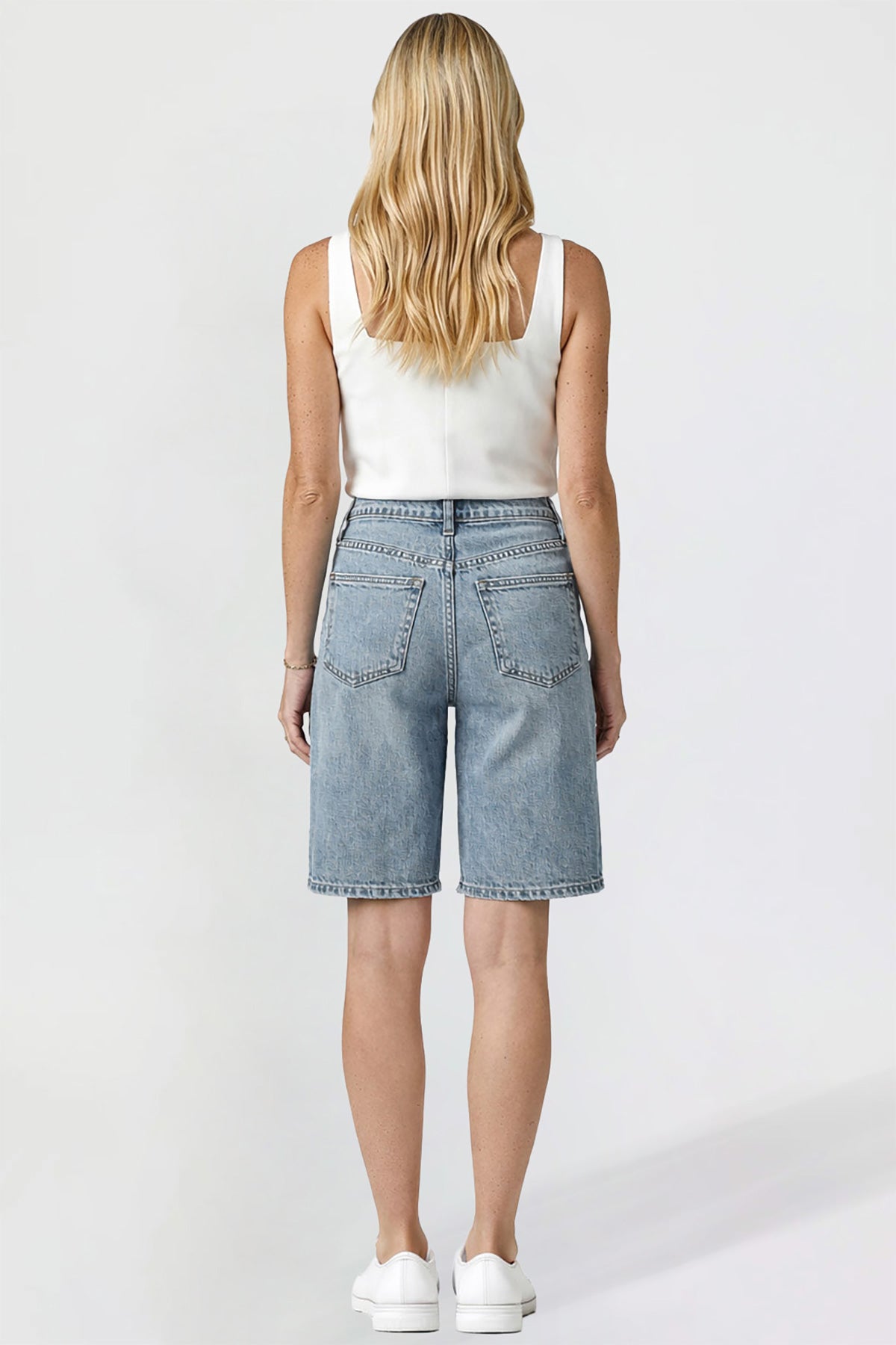 Luxe Relaxed Bermuda Shorts