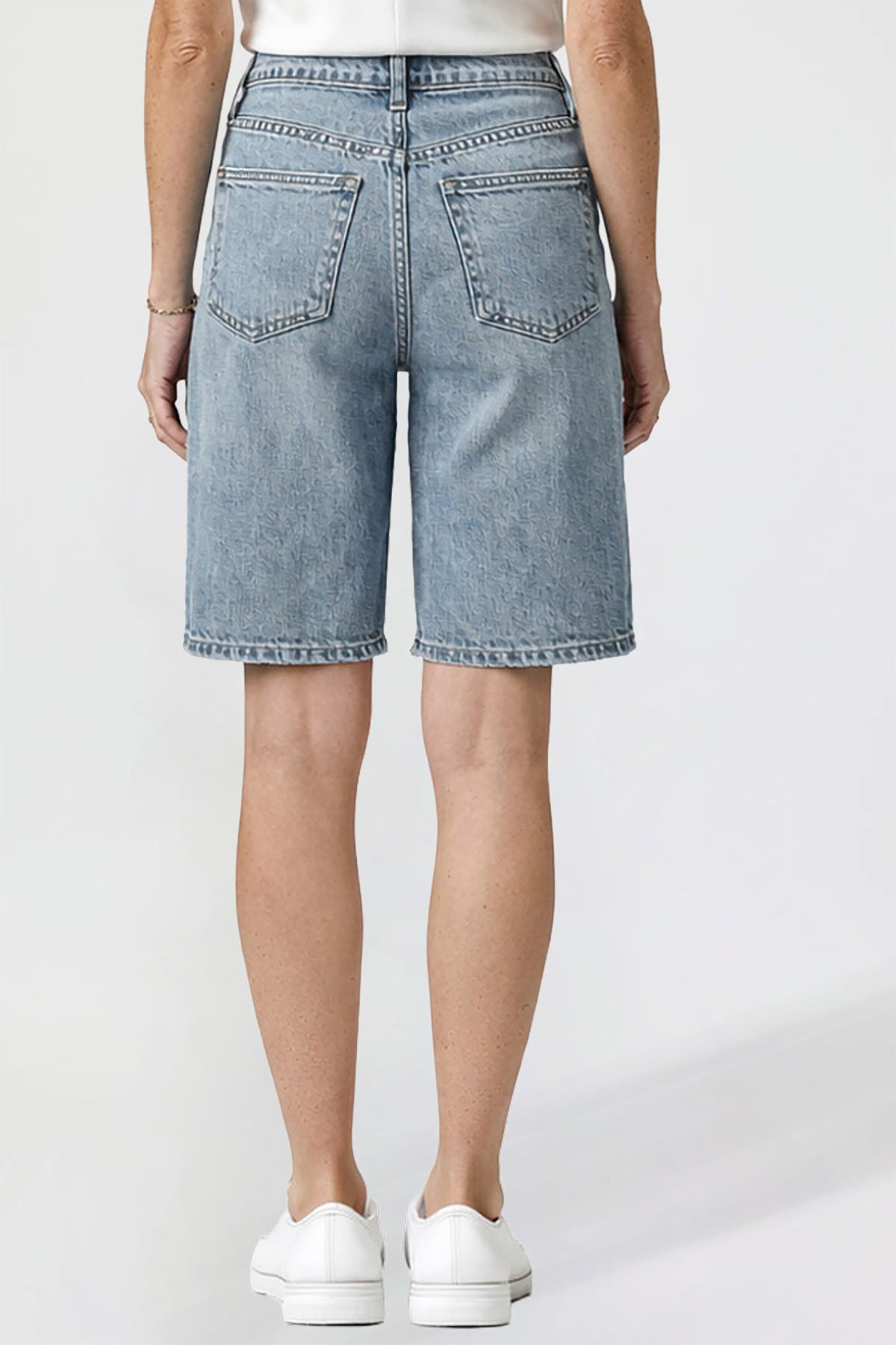 Luxe Relaxed Bermuda Shorts