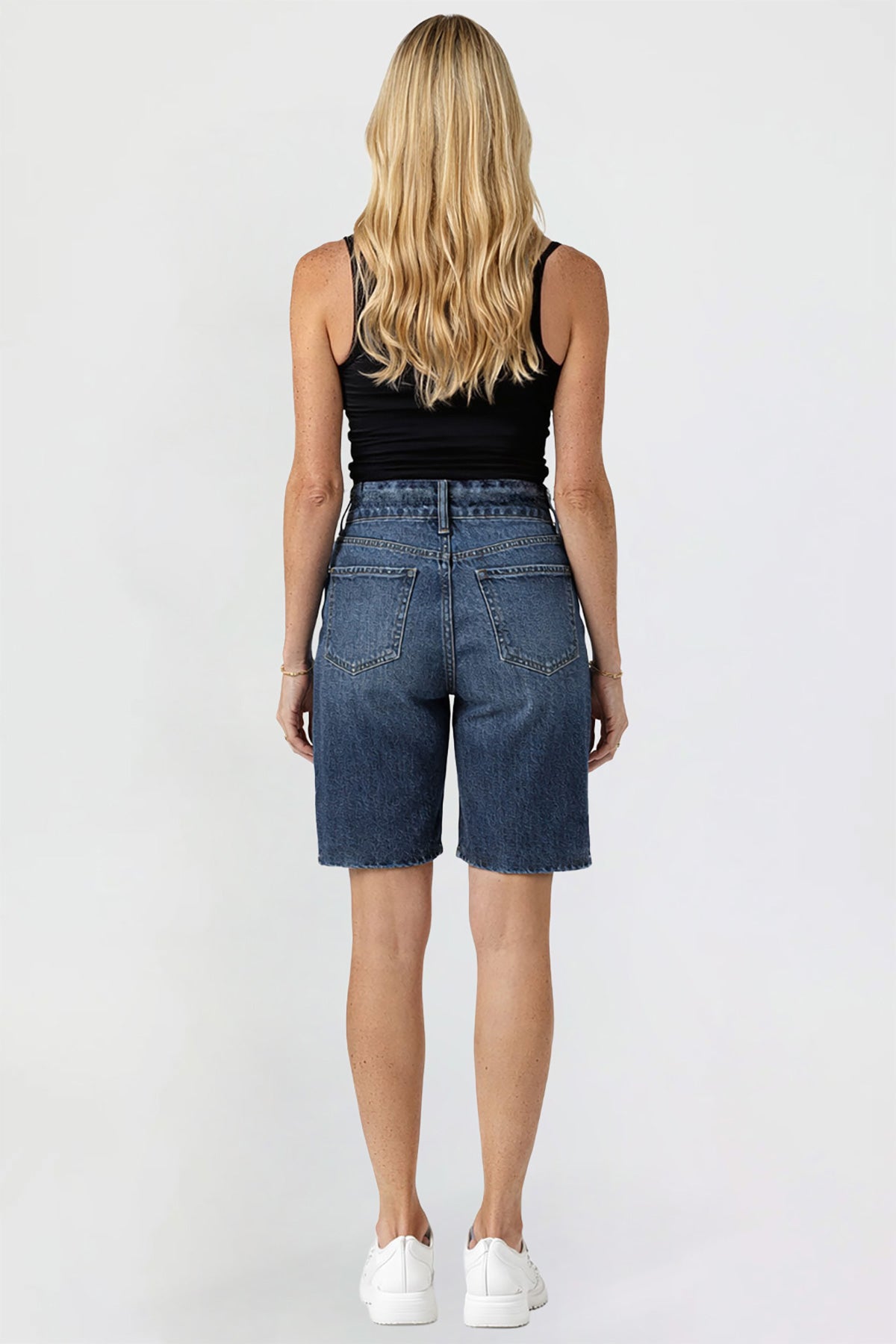 Luxe Relaxed Bermuda Shorts