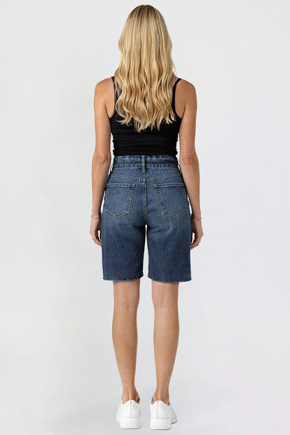 Luxe Relaxed Bermuda Shorts