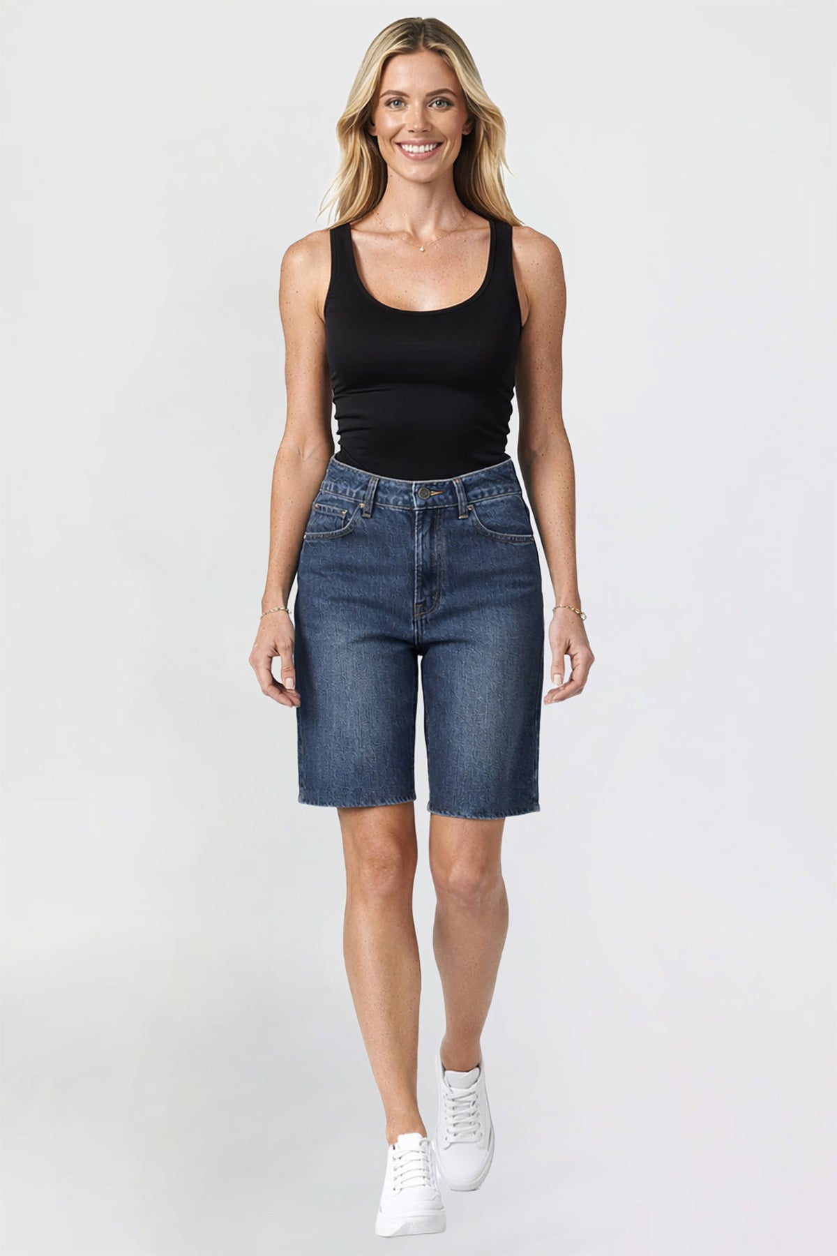 Luxe Relaxed Bermuda Shorts