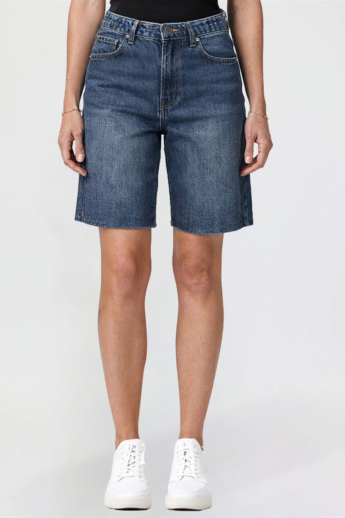 Luxe Relaxed Bermuda Shorts