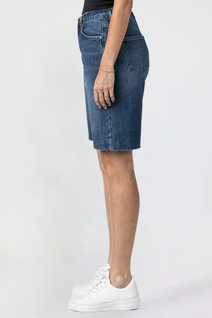 Luxe Relaxed Bermuda Shorts
