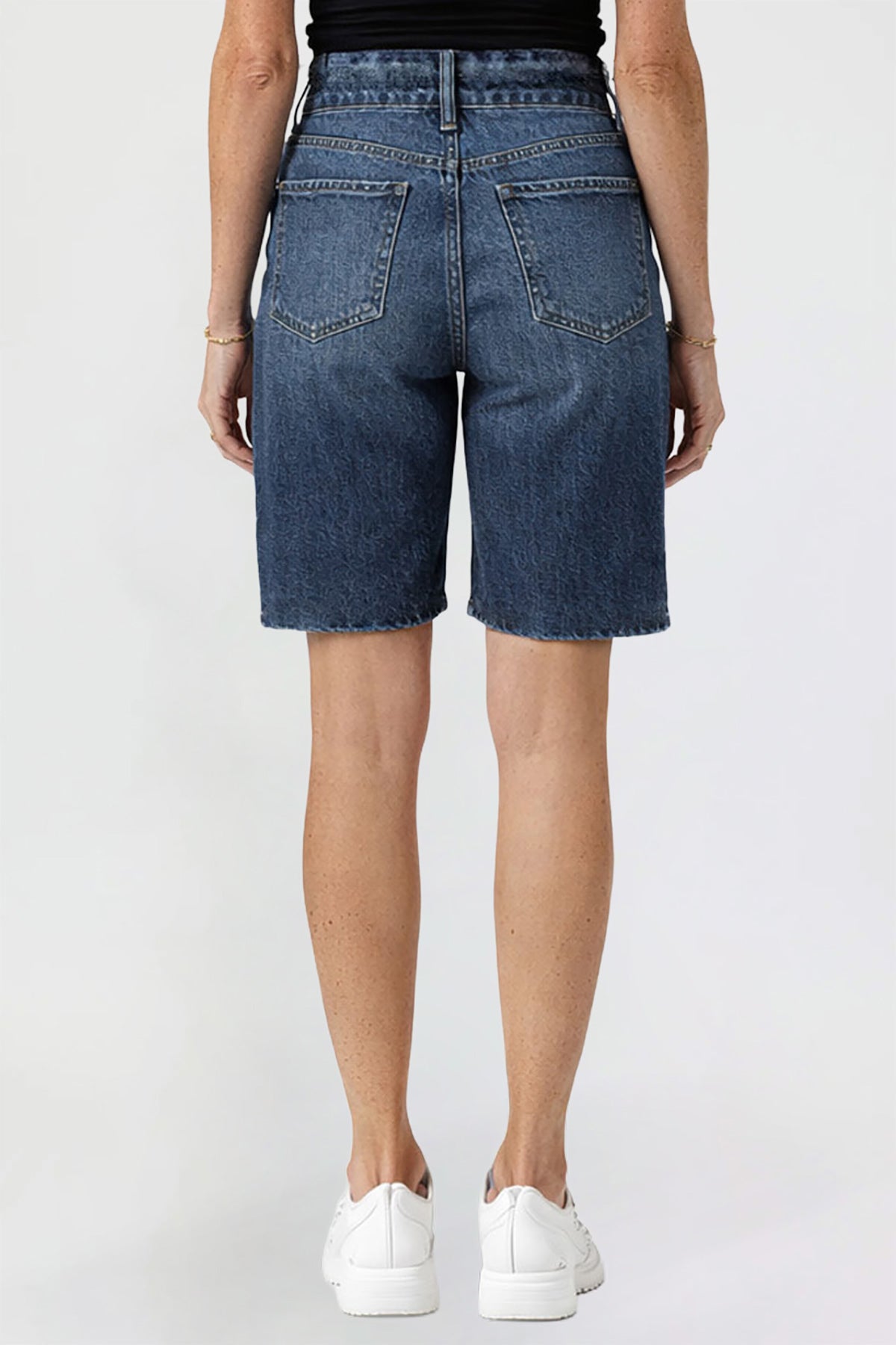 Luxe Relaxed Bermuda Shorts