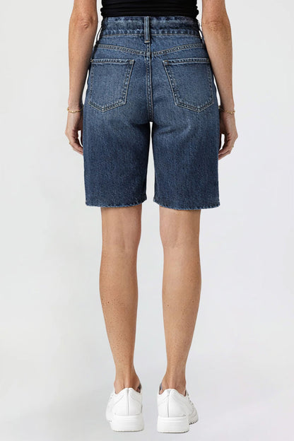 Luxe Relaxed Bermuda Shorts