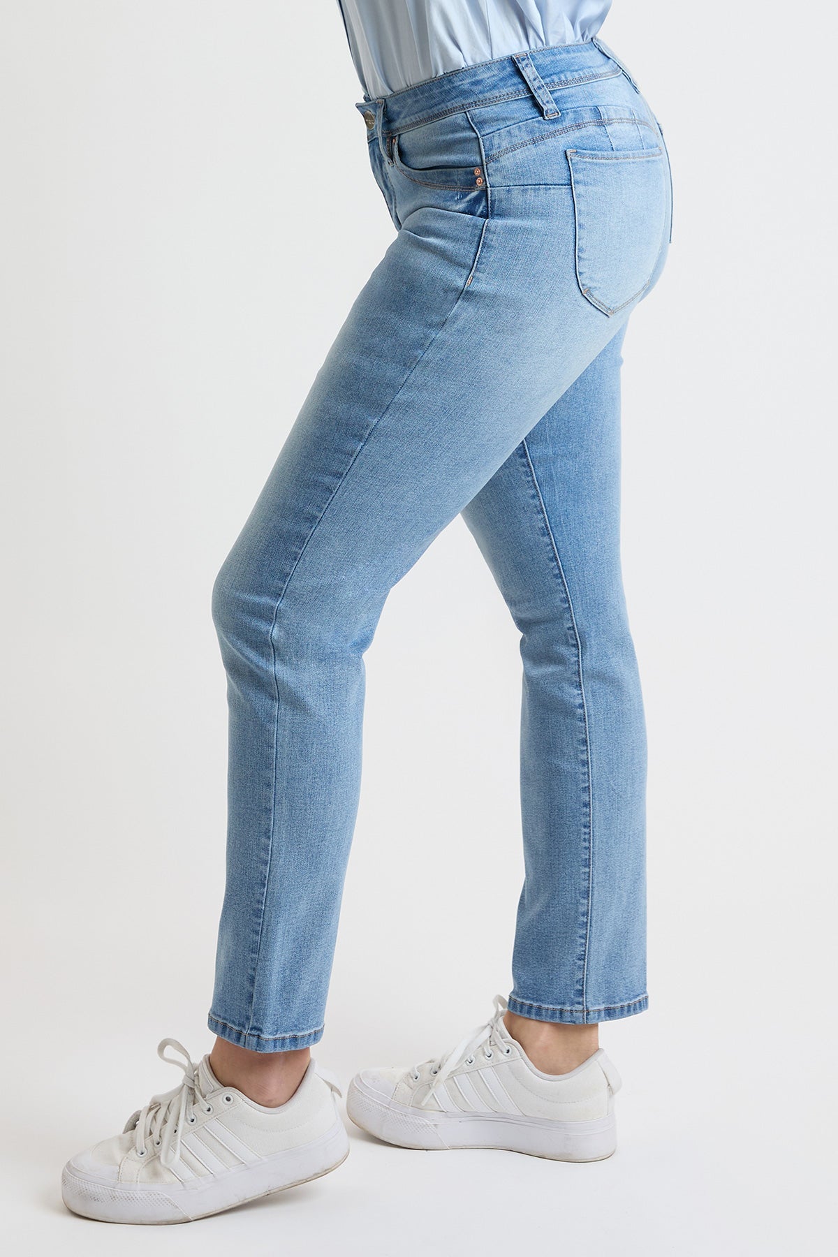 High Rise Curve Confidence WannaBettaButt Straight Jeans