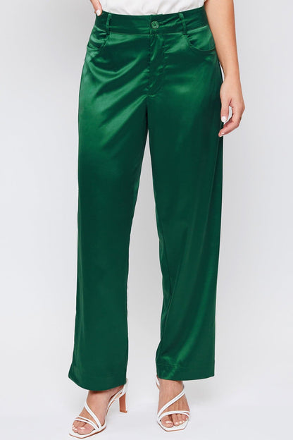 Satin Comfort Stretch Office Pants