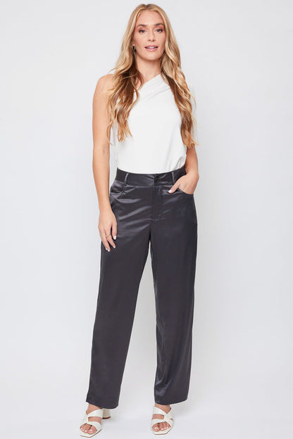 Satin Comfort Stretch Office Pants