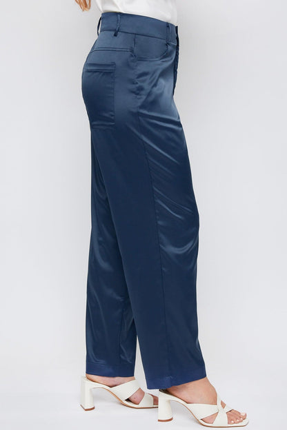 Satin Comfort Stretch Office Pants