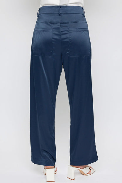 Satin Comfort Stretch Office Pants