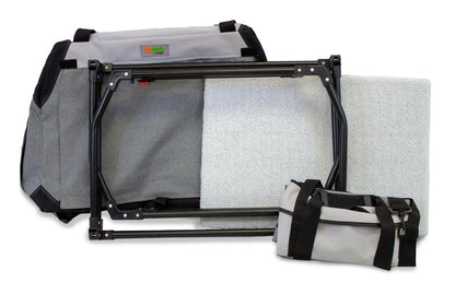 The Foldable Travel Dog Crate