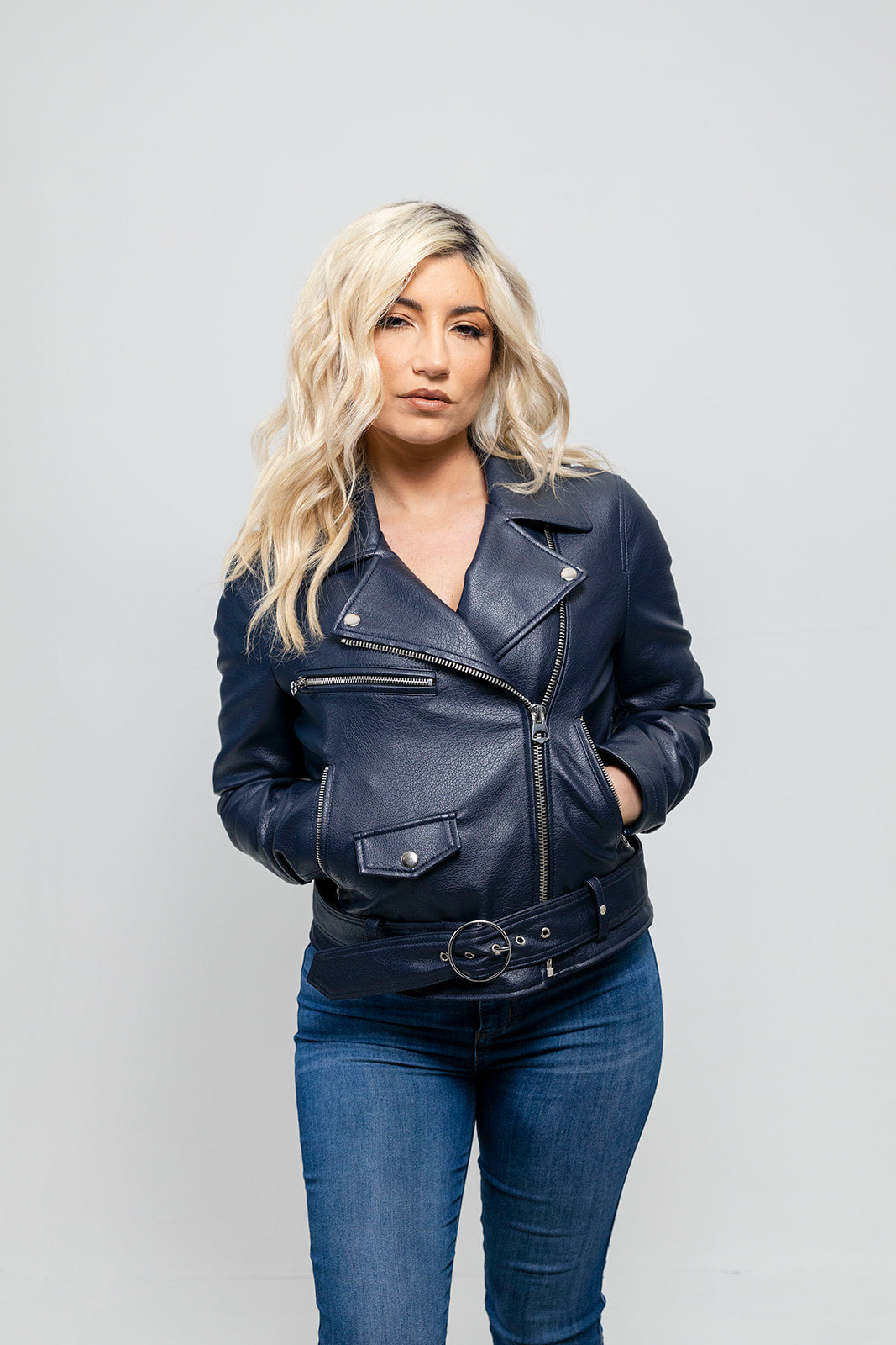 Remy Vegan Faux Leather Jacket