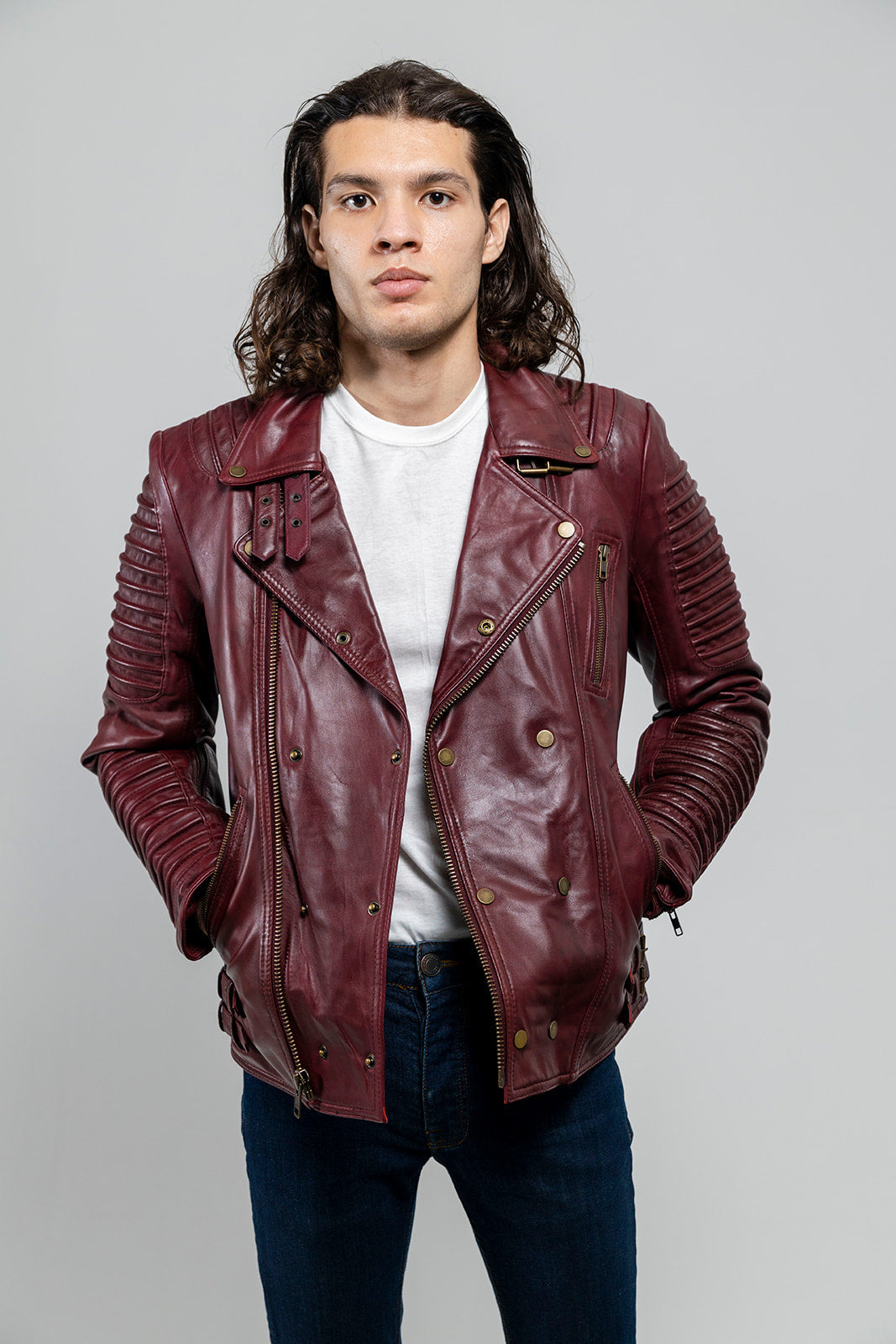 Brooklyn Lambskin Leather Jacket