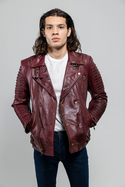 Brooklyn Lambskin Leather Jacket