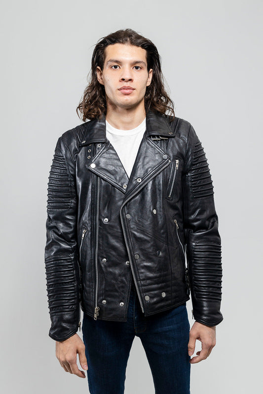 Brooklyn Lambskin Leather Jacket