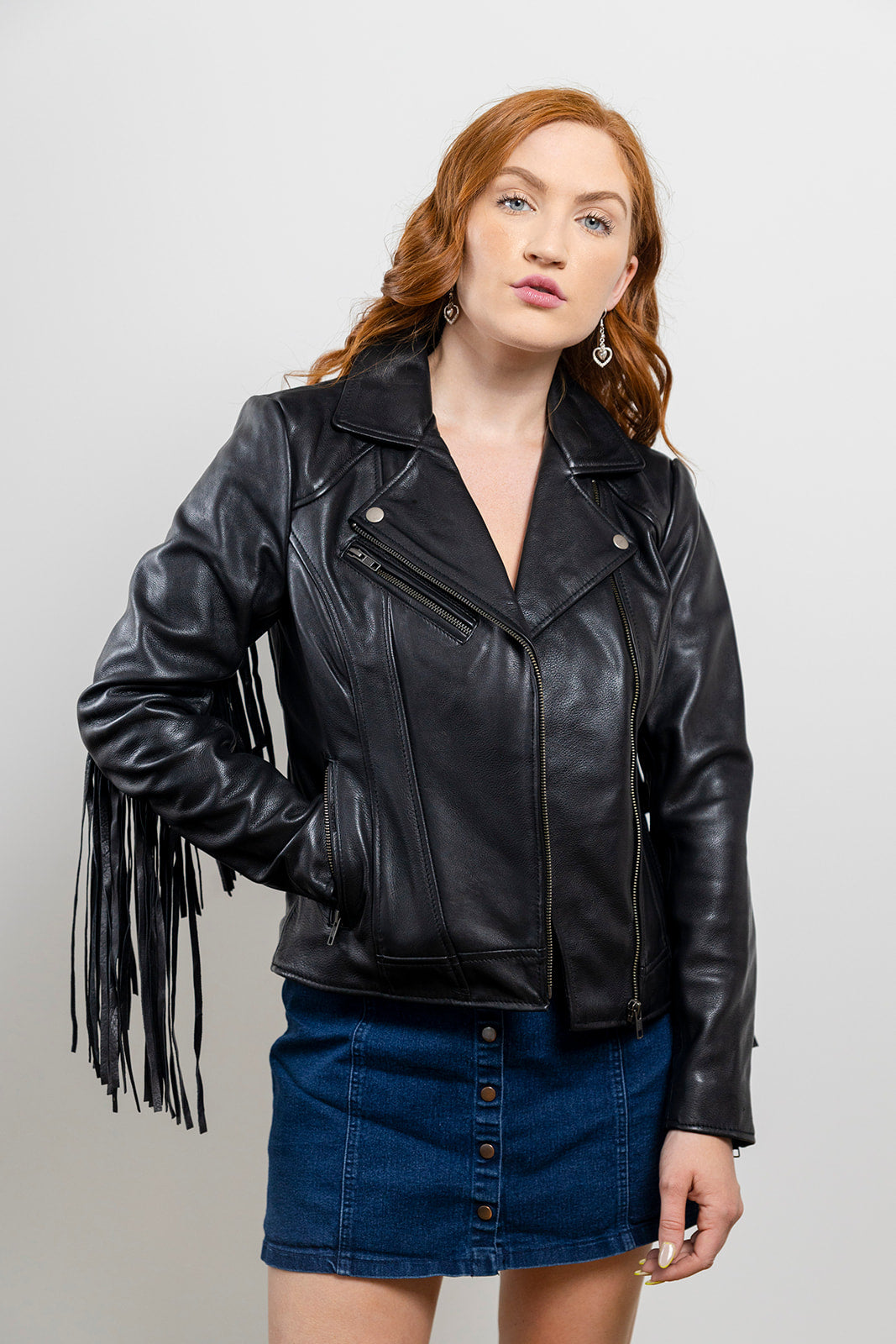 Daisy Leather Jacket