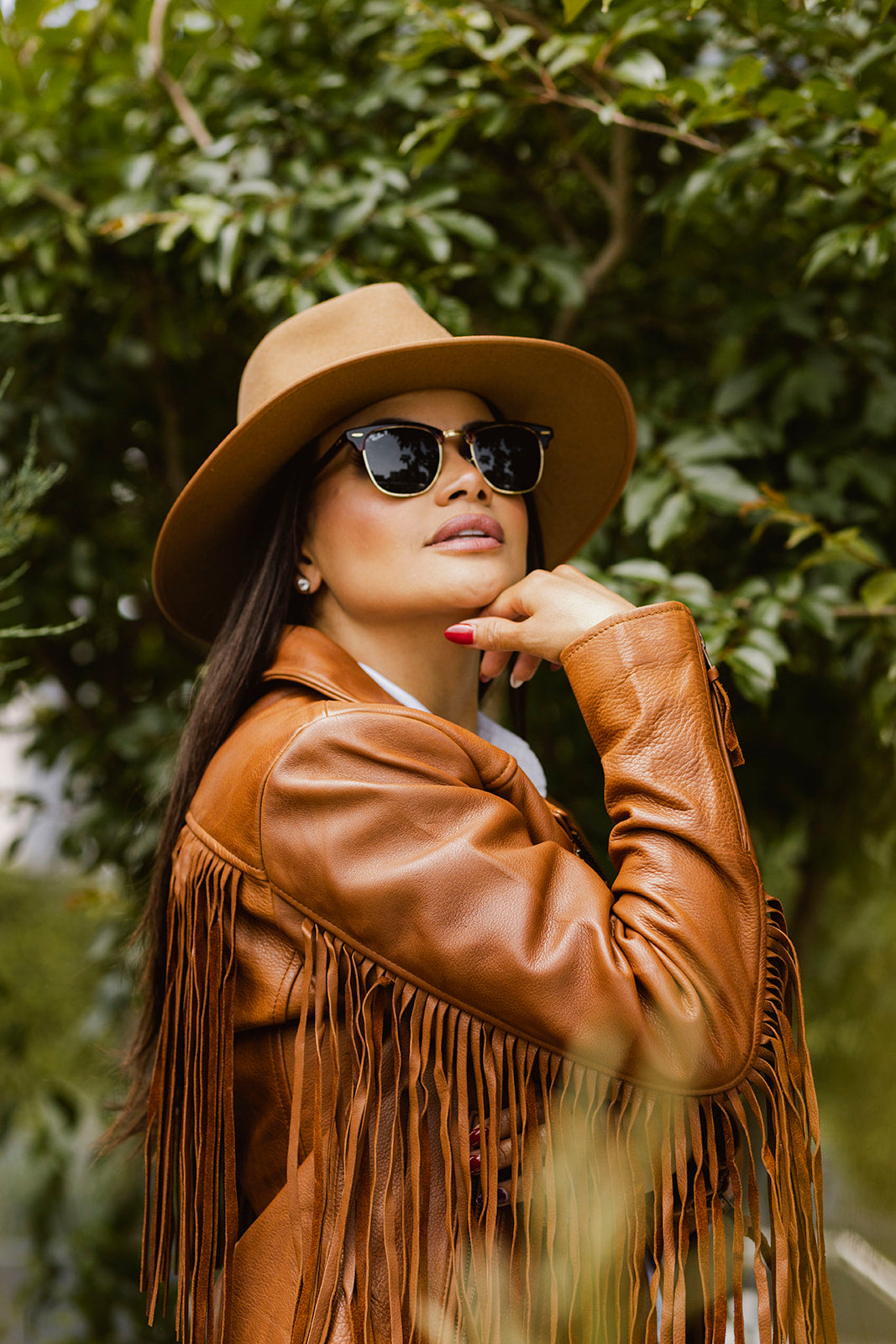 Daisy Leather Jacket