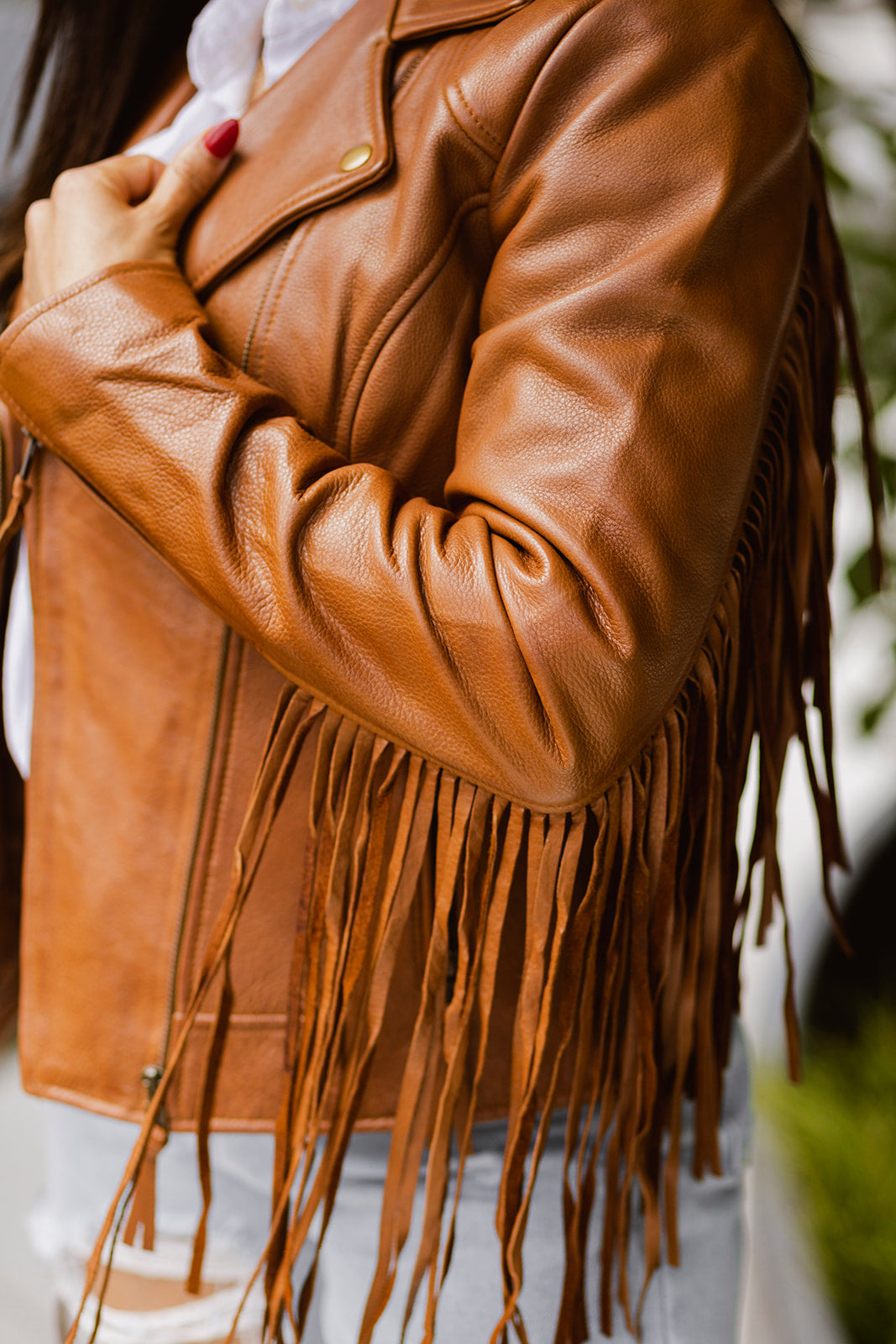 Daisy Leather Jacket