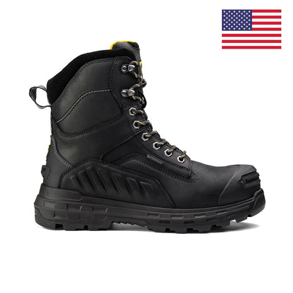 Wildwood 8” Waterproof Composite Toe Black Boot