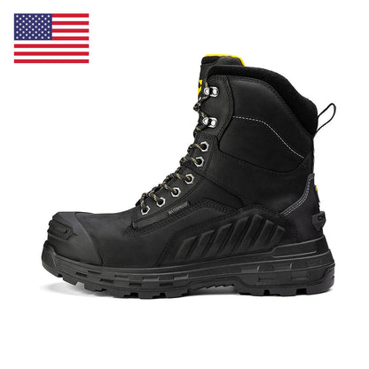 Wildwood 8” Waterproof Composite Toe Black Boot