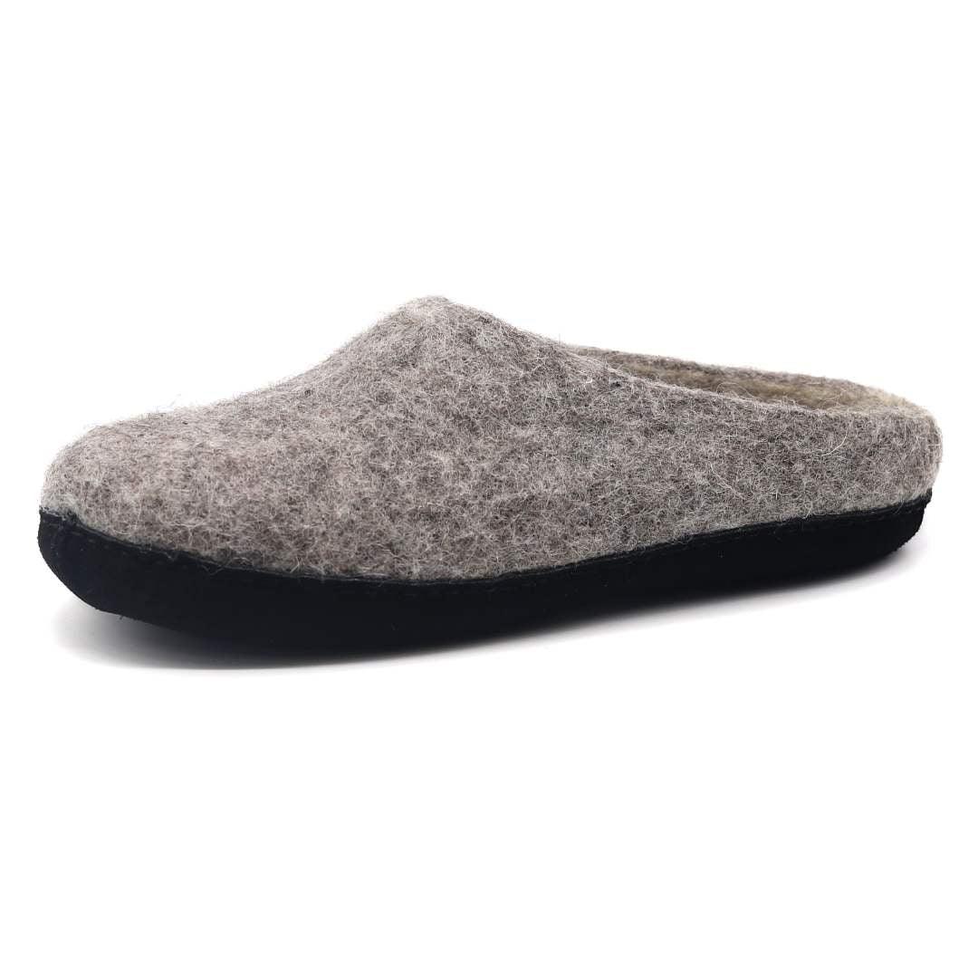 Astoria Noir Wool House Slippers
