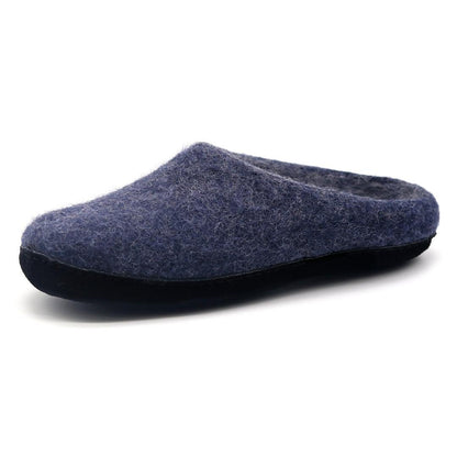 Astoria Noir Wool House Slippers