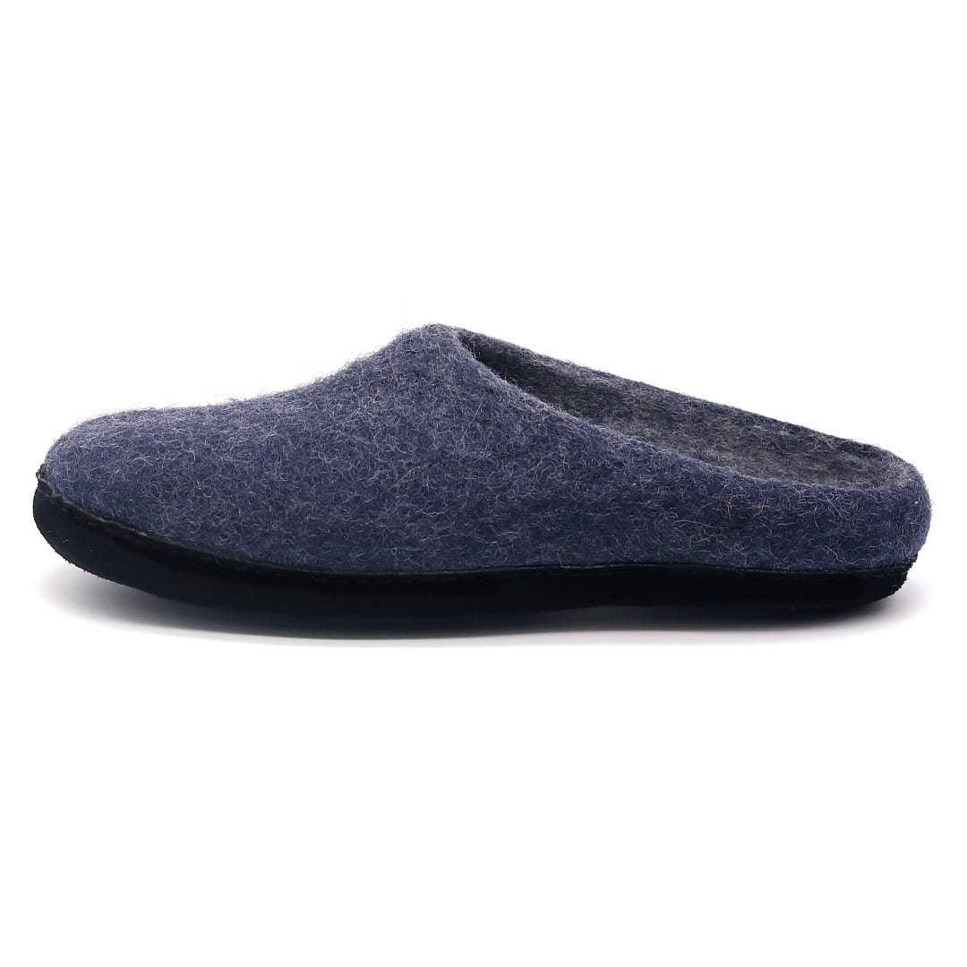 Astoria Noir Wool House Slippers