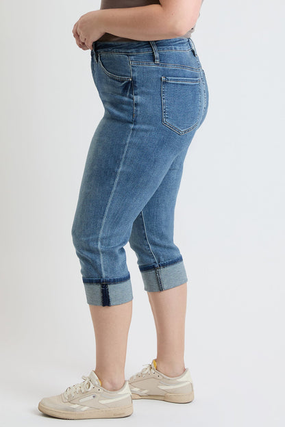 Premium Stretch Cuff Essential Capri