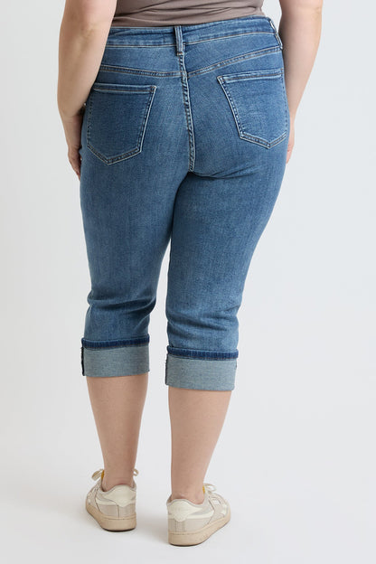 Premium Stretch Cuff Essential Capri