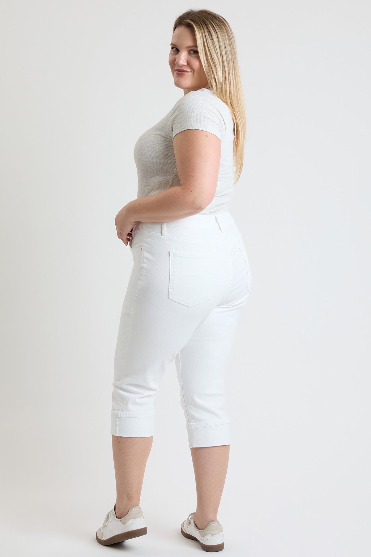 Premium Stretch Cuff Essential Capri