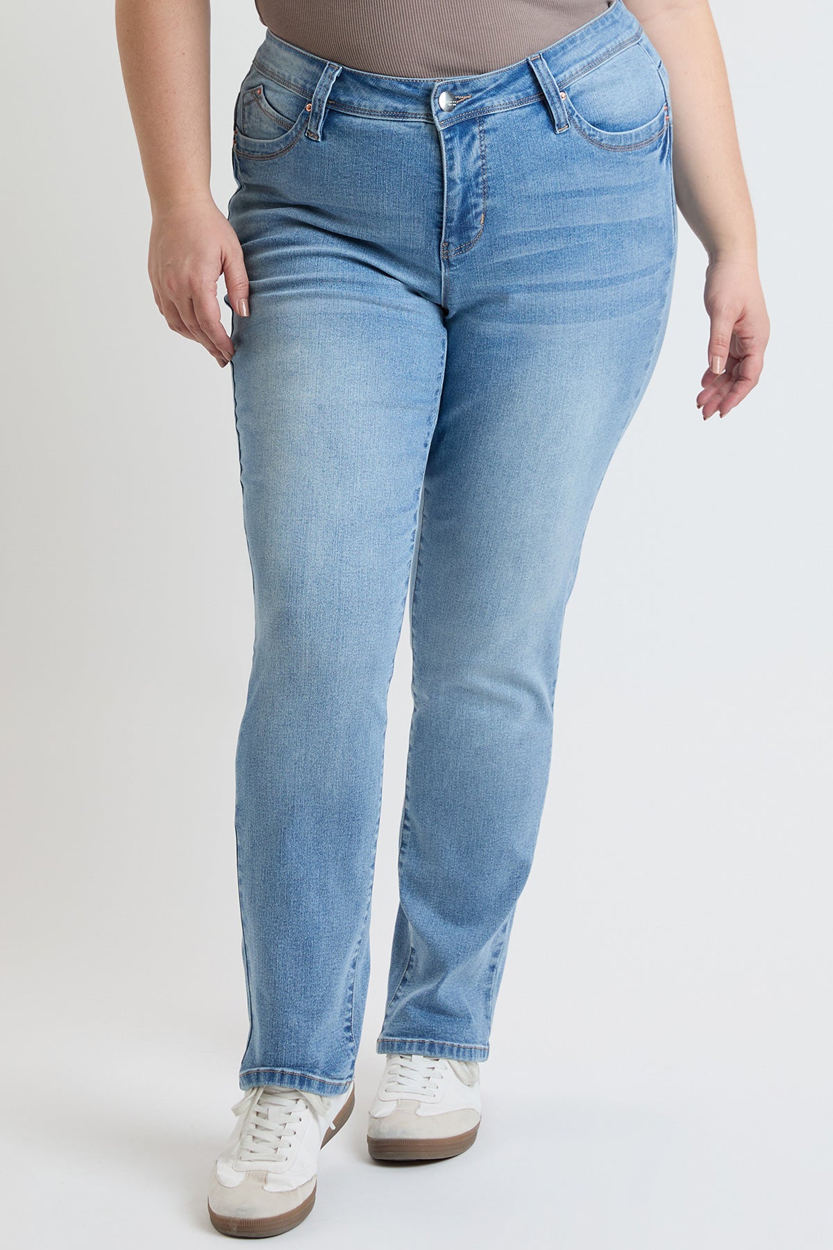 Rise Curve Confidence WannaBettaButt Straight  Jeans