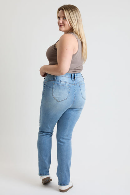 Rise Curve Confidence WannaBettaButt Straight  Jeans